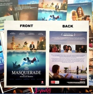 MASCARADE Masquerade (16x Mix Movie Film Poster Flyer) Pierre Niney Isabelle - Picture 1 of 14
