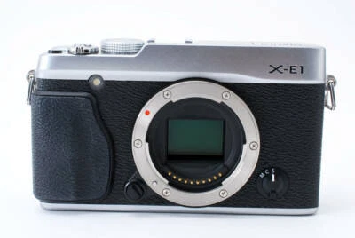 FUJIFILM Mirrorless SLR Camera X-E1 Body 16.3-Megapixel Silver FX-X-E1S Japan - Image 1 of 4