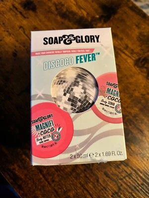 Soap & Glory SEALED Magnifi-COCO Body Butter and Body Scrub-1.69 fl oz ea -NIB - Image 1 of 2