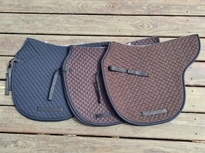 Thinline Quilted English Saddle Pads – COLOR CHOICE – NEW - FREE SHIP - Picture 1 of 12