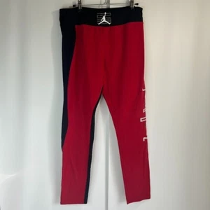Nike Air Jordan Jogger Dri-Fit Legging Pants Youth Size XXL Age 15-16 Years Red - Picture 1 of 4