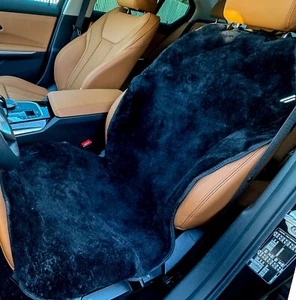 Genuine Sheepskin Car Seat Cover 100% Wool Universal Fit Luxury Fit - Bild 1 von 23