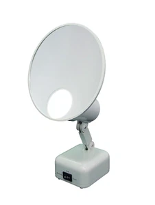 Floxite 15X Supervision Magnifying Mirror Light, Dove White - Picture 1 of 2
