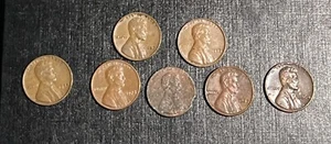 Pennies - Jahre: 1944, 1957, 1964, 1973, 1975 & 1982 - ohne Münzzeichen!! Plus mehr!! - Bild 1 von 18