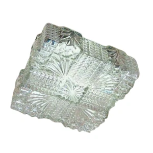 Clear Bubble Textured Flushmount Mid Century 60s - BIG- Austrian Italina Era - Picture 1 of 10