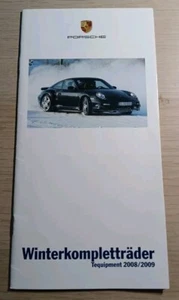 Car brochure Porsche winter complete wheels Tequipment 2008/2009 - Picture 1 of 2