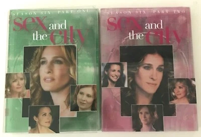 Sex and the City Season 6 Part One & Two DVD HBO Sarah Jessica Parker Mr Big - Image 1 of 2