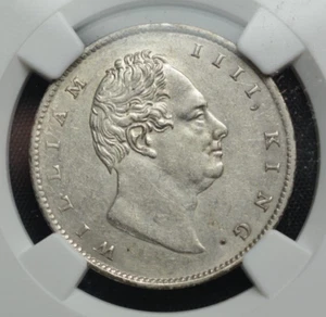 British India 1835.(C) INDIA RUPEE RS S&W-1.37 TYPE B/1 THIN LETTERS NGC AU58 - Picture 1 of 3