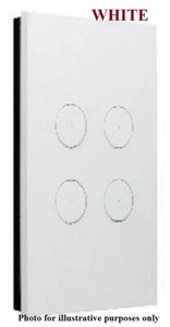 Clipsal C-BUS SATURN ZEN A-SERIES SWITCH 4-Button Flush Mounted, White*AUS Brand - Picture 1 of 1