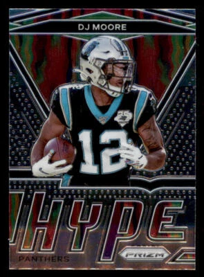 2020 Panini Prizm Hype #1 D.J. Moore - Image 1 of 2