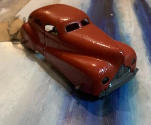 Wyandotte Nash Red Pressed Steel Toy Car 6” 15cm 1930s Vintage - Picture 1 of 6