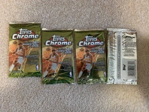 2001-02 Topps Chrome Basketball hobby, 4 pack lot - Picture 1 of 1