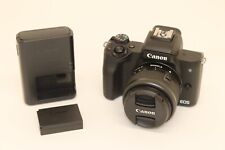 Canon EOS M50 Mark II Digital Camera w/ 15-45mm Lens (Shutter count only 1,000)