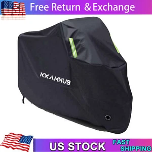 Cubierta de motocicleta bicicleta exterior nieve lluvia polvo UV impermeable protector universal - Imagen 1 de 10
