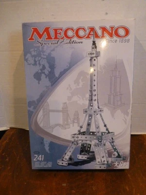 Meccano Special Edition Eiffel Tower 241 parts #0518 Age 8+ France New Sealed - Image 1 of 4