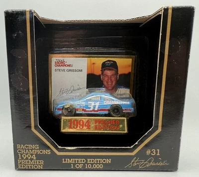 Steve Grissom Channellok Racing Champions NASCAR Premier Edition 1994 #31 - Image 1 of 4