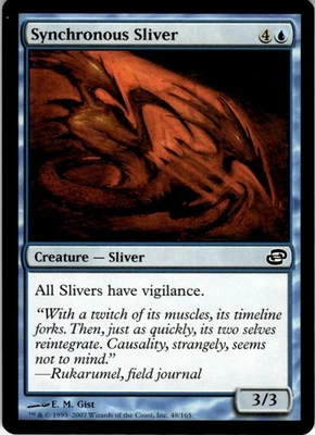 MTG Synchronous Sliver NEARMINT NM / Magic The Gathering : Planar Chaos - Image 1 of 2
