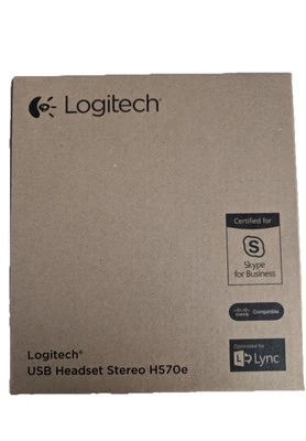 Logitech H570e Noise Cancelling USB Headset Stereo Great Sound Quality - Image 1 of 2