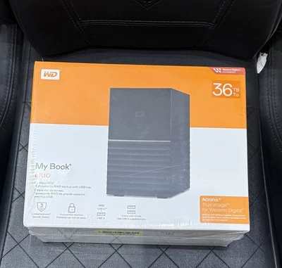 WD My Book Duo RAID-Desktopspeicher 36 TB schwarz - Bild 1 von 4
