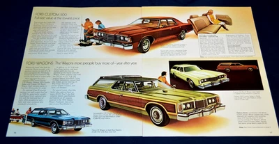 Ford LTD 1974/carro 500 personalizado anuncio original concesionario anuncio impreso 74 Foto 1 de 2