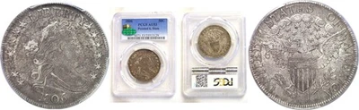 1806 50C Draped Bust Half Dollar PCGS AU-53 CAC - Image 1 of 3