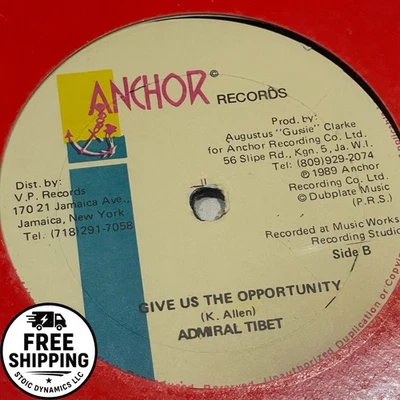 CARL MEEKS / ADMIRAL TIBET –RUDE GIRL SANDRA / GIVE US THE OPPORTUNITY VINYL  LP - Image 1 of 2