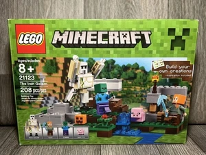 LEGO Minecraft: El Golem de Hierro (21123) Juguete de Construcción Nuevo Sin Usar *Ver Detalles* - Imagen 1 de 23