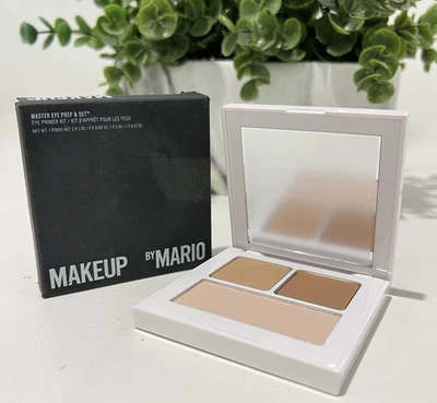 Makeup by MARIO Master Eye Prep & Set MEDIUM Primer Kit Palette NIB AUTHENTIC - Image 1 of 4
