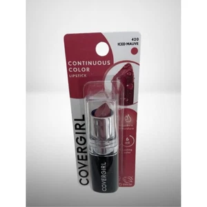 COVERGIRL Continuous Color Lipstick, Iced Mauve 420, 0.13 Ounce Bottle - Picture 1 of 3