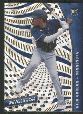 Panini Revolution Fractal #60 2021 Nick Gordon Minnesota Twins 1361 Foto 1 de 2