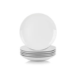 Simply White 7.5" Coupe Salad Plate, Set of 6 - Picture 1 of 6