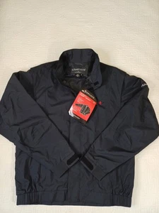 FootJoy Lightweight Performance Jacket Dryjoys Zip Up Mens Medium Black NWT - Picture 1 of 19