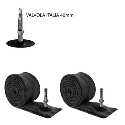 2 X CAMERA D'ARIA 20 X 4.0 PER RUOTA BICICLETTA FAT BIKE BICI ELETTRICA 20” - Immagine 1 di 3