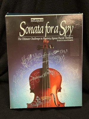 1991 bePuzzled “Sonata For A Spy” Murder Mystery Jigsaw Puzzle - Bag Sealed - Image 1 of 4