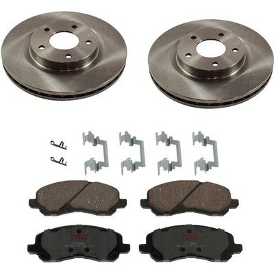 KIT-TRW101221-889 TRW Juego de 2 ruedas discos de freno y kits de pastillas delanteras para Jeep Patriot Foto 1 de 4