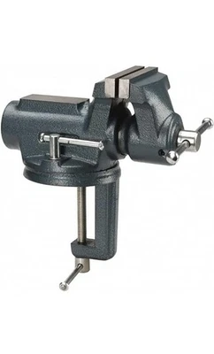Model SBV-100 4" Jaw Width 2-1/4" Opening 2" Throat Super-Junior Vise W/ Swivel - Image 1 of 4