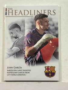 2025/26 Futera Headliners Barcelona #01 Joan Garcia/999 - Imagen 1 de 2
