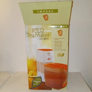 Mr Coffee Eisteekocher 3 Quart TM75AE rot GETESTET komplett im Karton Vintage - Bild 1 von 7