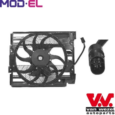 FAN AC CONDENSER 0639751 FOR BMW 5E39 M51D25 2.5L M52B28 2.8L M52B25 2.5L 6cyl - Image 1 of 4