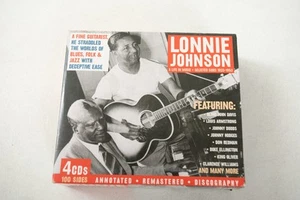 Lonnie Johnson 4 CD Box Set (UW4/JSF6) A Life in Music 1925-1953 JSP Records - Picture 1 of 4
