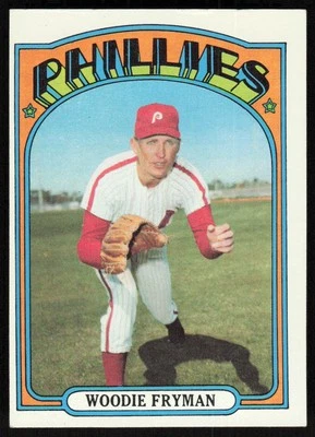 1972 Topps #357 Woodie Fryman - $1 SHIPPING (JB4) - Image 1 of 2
