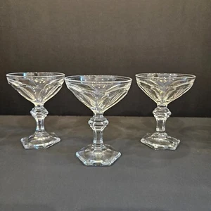 Heisey Puritan Klar Champagner/Sherbert Gläser. (#82) - Bild 1 von 6
