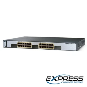 Cisco WS-C3750G-24T-S Cat3750 24 10/100/1000T - Picture 1 of 1
