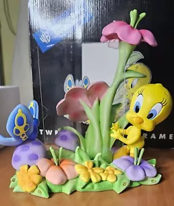 RARE Tweety Picture Frame Spring Time Looney Tunes Warner Brothers Studio 1999 - Picture 1 of 13