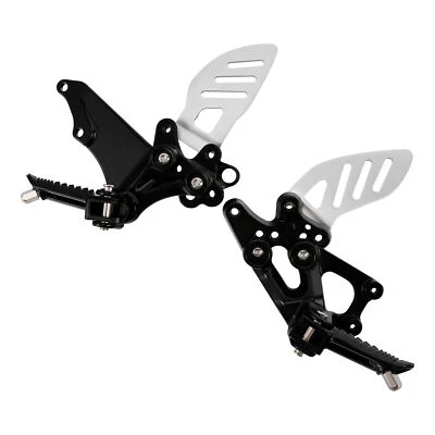 Juegos de soportes de reposapiés delanteros aptos para Suzuki GSXR600 GSXR750 2006-2010 Foto 1 de 3