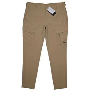 Jordan Slim Fit Utility Cargo Golf Pants Mens 36x34 Beige *NEW* - Picture 1 of 8