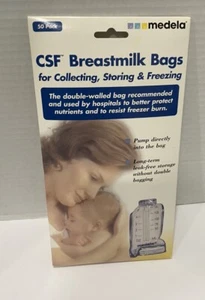 Medela Breast Milk Storage Bags 50 ct Collecting Storing Freezing Vintage 2001 - Picture 1 of 3