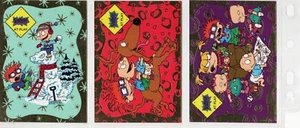 Rugrats At Play Set Of 3 Chase Set Trading Cards Tempo Australia 1997 - Picture 1 of 7