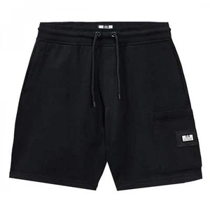 Pantalones cortos negros Weekend Offender Hawkins STSS2401 - Imagen 1 de 4