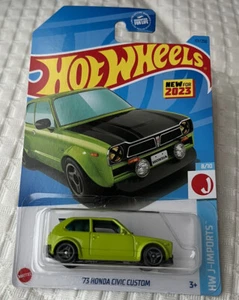 2023 Hot Wheels #117 HW J-Imports '73 Honda Civic Custom - Bild 1 von 1